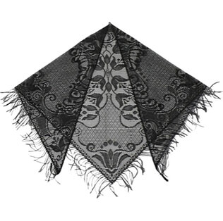 Косынка черная (155х73см)