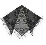 Косынка черная (155х73см)