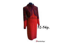  Платье из габардина М9 (с гипюром) продажа остатков 