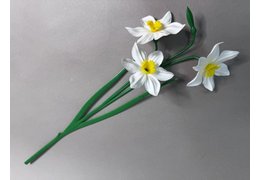  Ветка нарцисса ритуальный пластиковый ВК5 