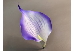  Калла латексная рифленая большая ритуальная 3 (с комплектом для сборки) 