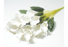  Ветка в букете калла латекс 18 голов(1010237) 