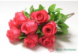  ЛИНГ Букет бутонов роз 9 голов (40) 
