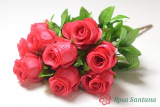 ЛИНГ Букет бутонов роз 9 голов (40)