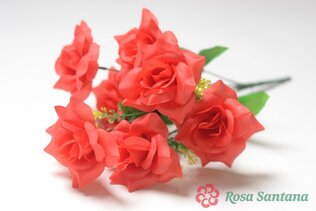 Букет розы малой 7 голов (разобранный) (350) микс