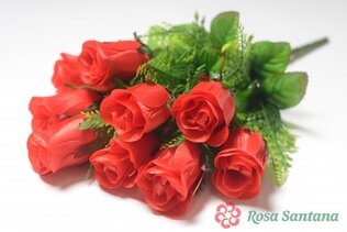 ЭЛЛОН Букет бутонов роз 9 голов (40)