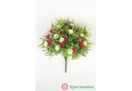  Ветка в букете гвоздика 36 голов (1010237) (70) 