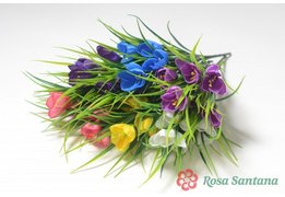  БЁРЧ Букет крокусов 6 голов (240) микс 