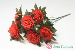 Ветка в букете пион 7 голов (1010237)